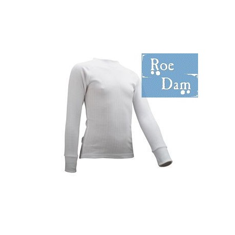 Thermoshirt Junior met lange mouwen *WIT* (Art. 91701)