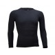 Thermoshirt Heren met lange mouwen *ZWART* (Art. 32702)