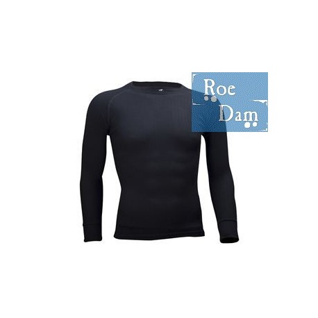 Thermoshirt Heren met lange mouwen *ZWART* (Art. 32702)